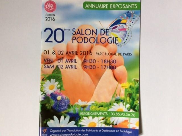 Votre pédicure podologue à Dax Mme Sandrine Zanchin s'est rendue au 20 ème salon de podologie à Paris.